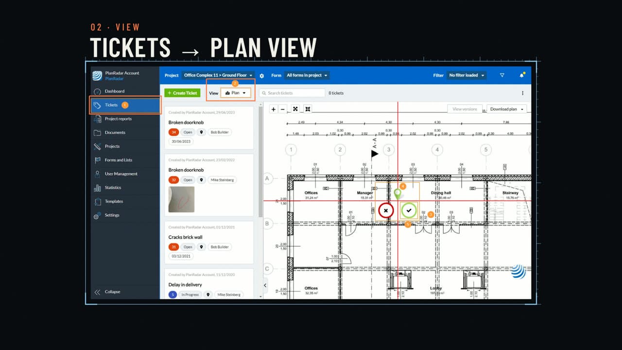 Wireframe cutaway video style preview