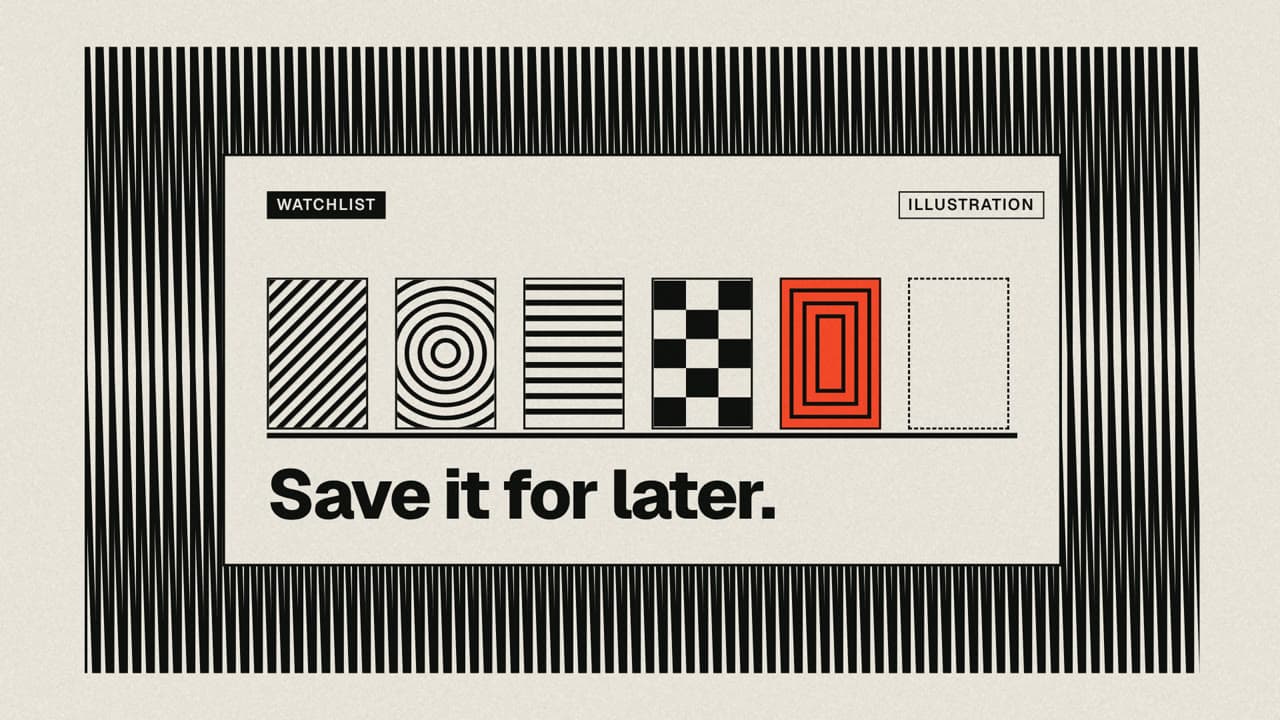 Op art video style preview