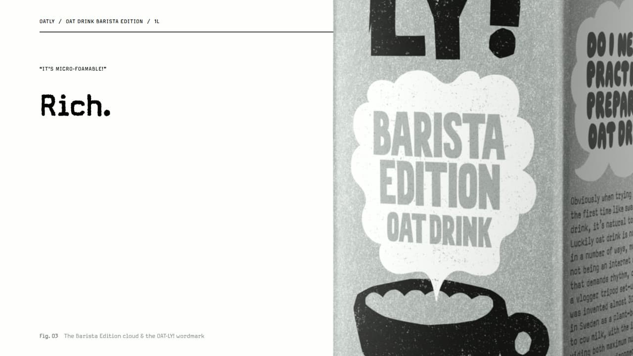 Oatly Barista Edition — Your morning coffee, with an oat-drink twist
