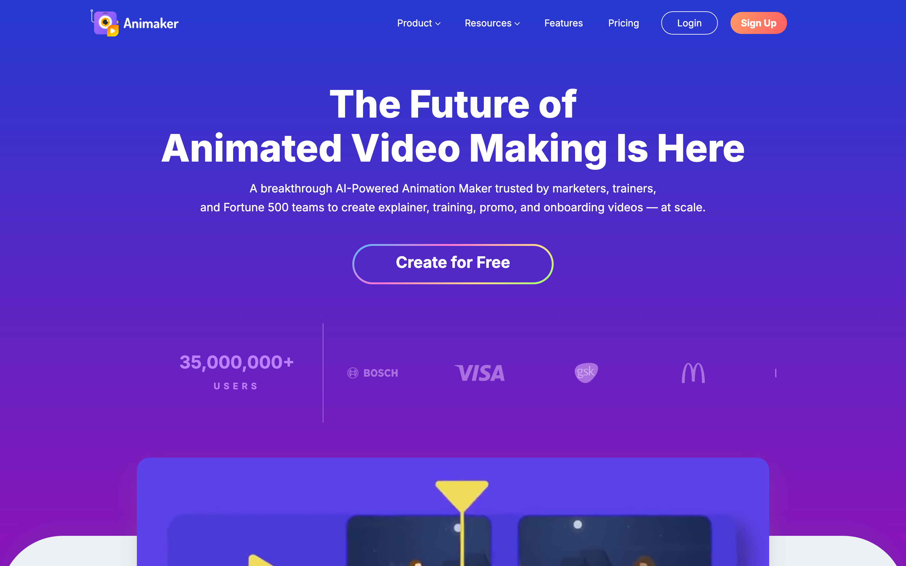 Animaker screenshot