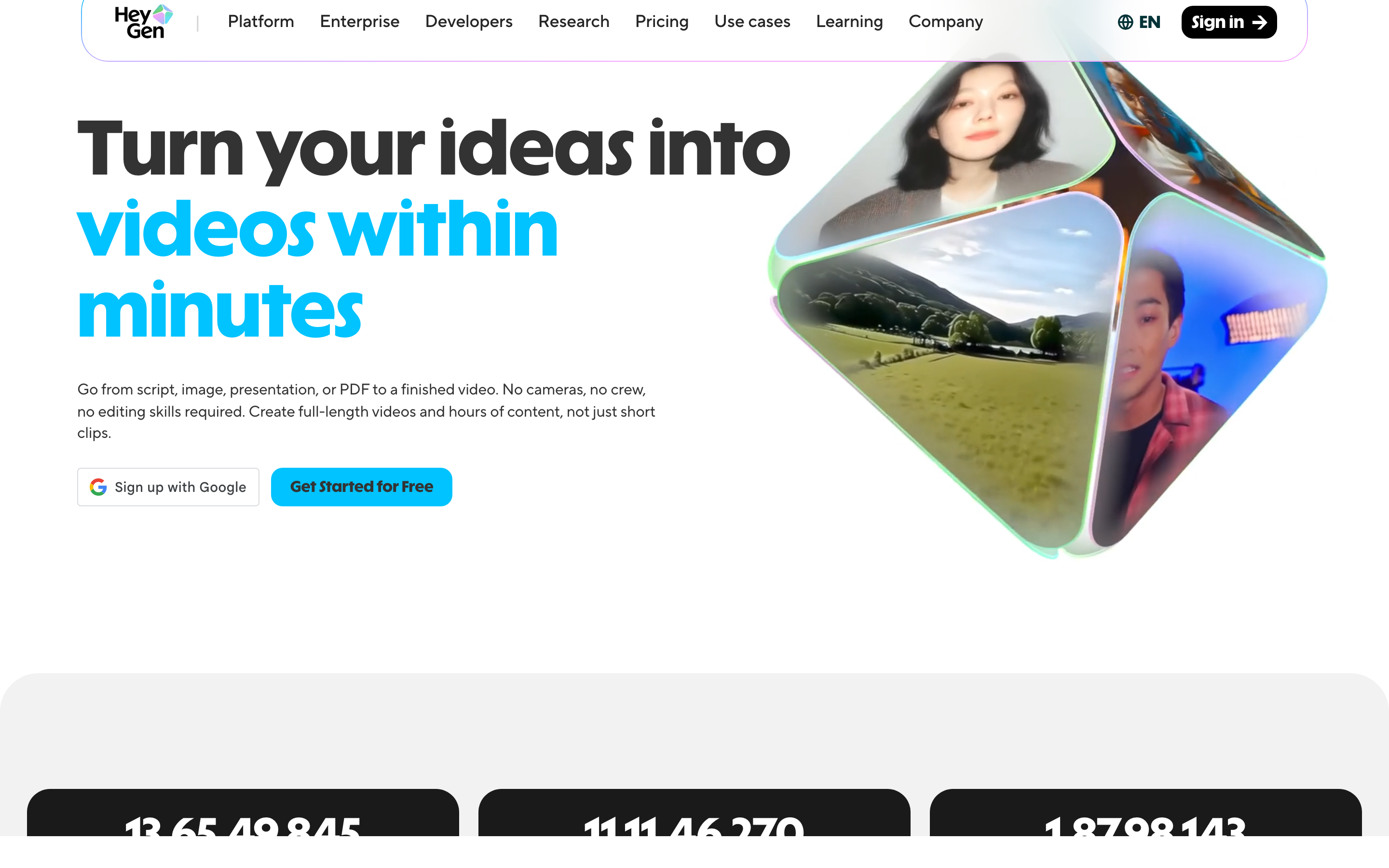 HeyGen screenshot