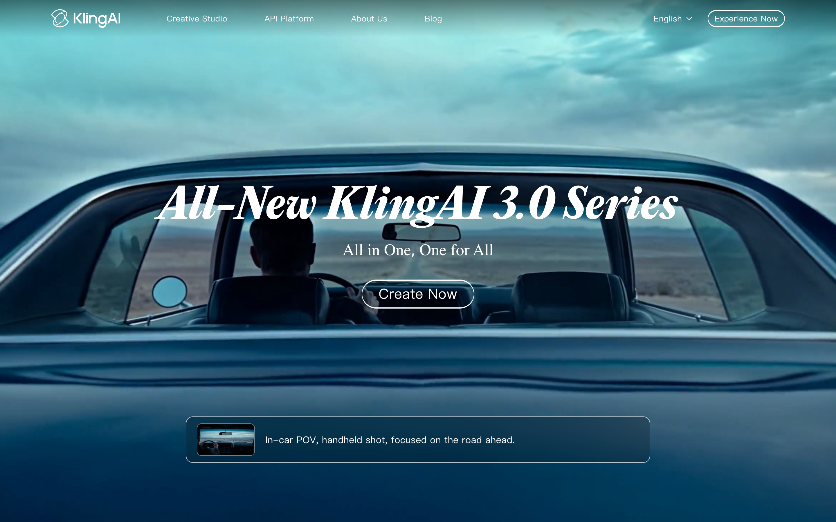 Kling AI screenshot