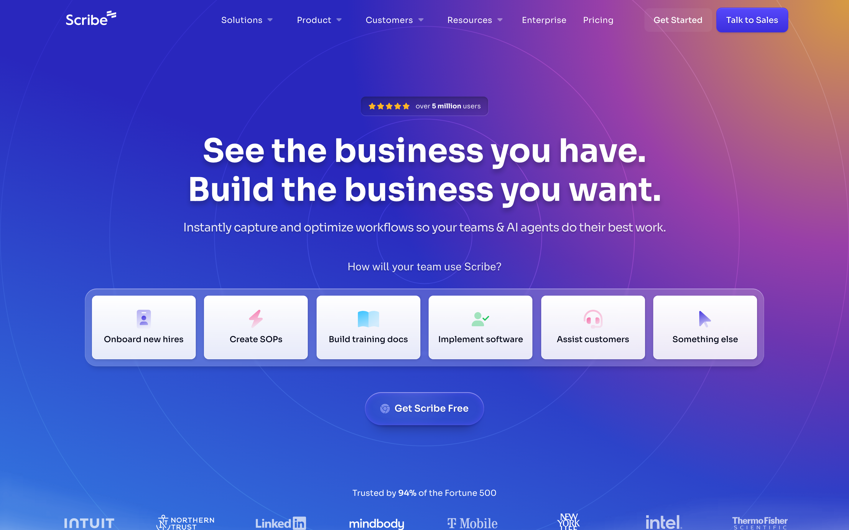 Scribe screenshot