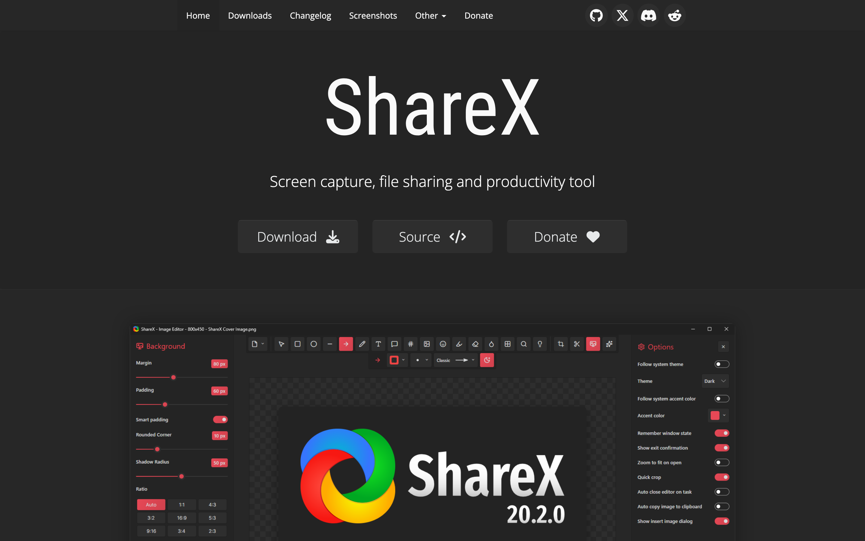 ShareX screenshot