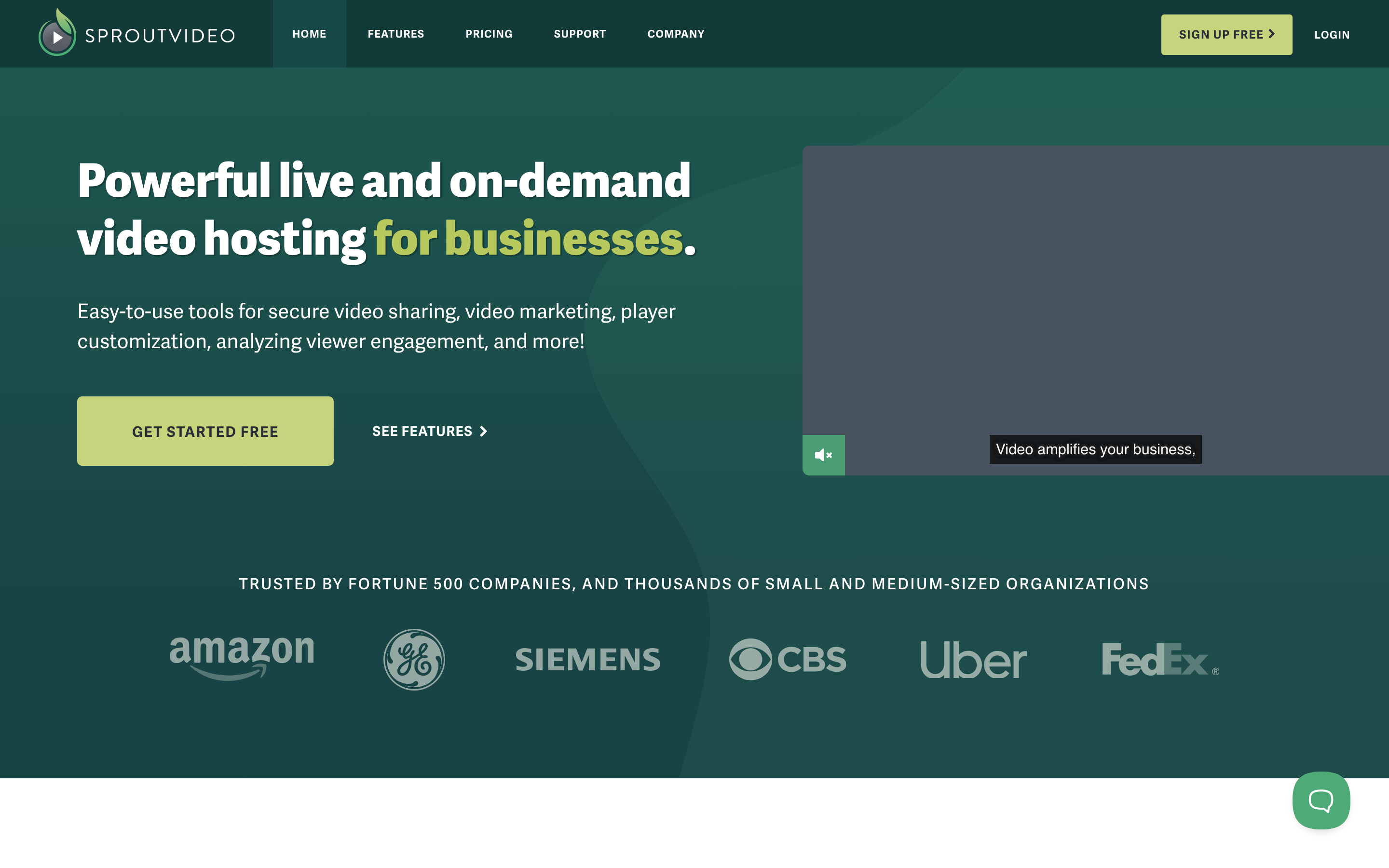 SproutVideo screenshot