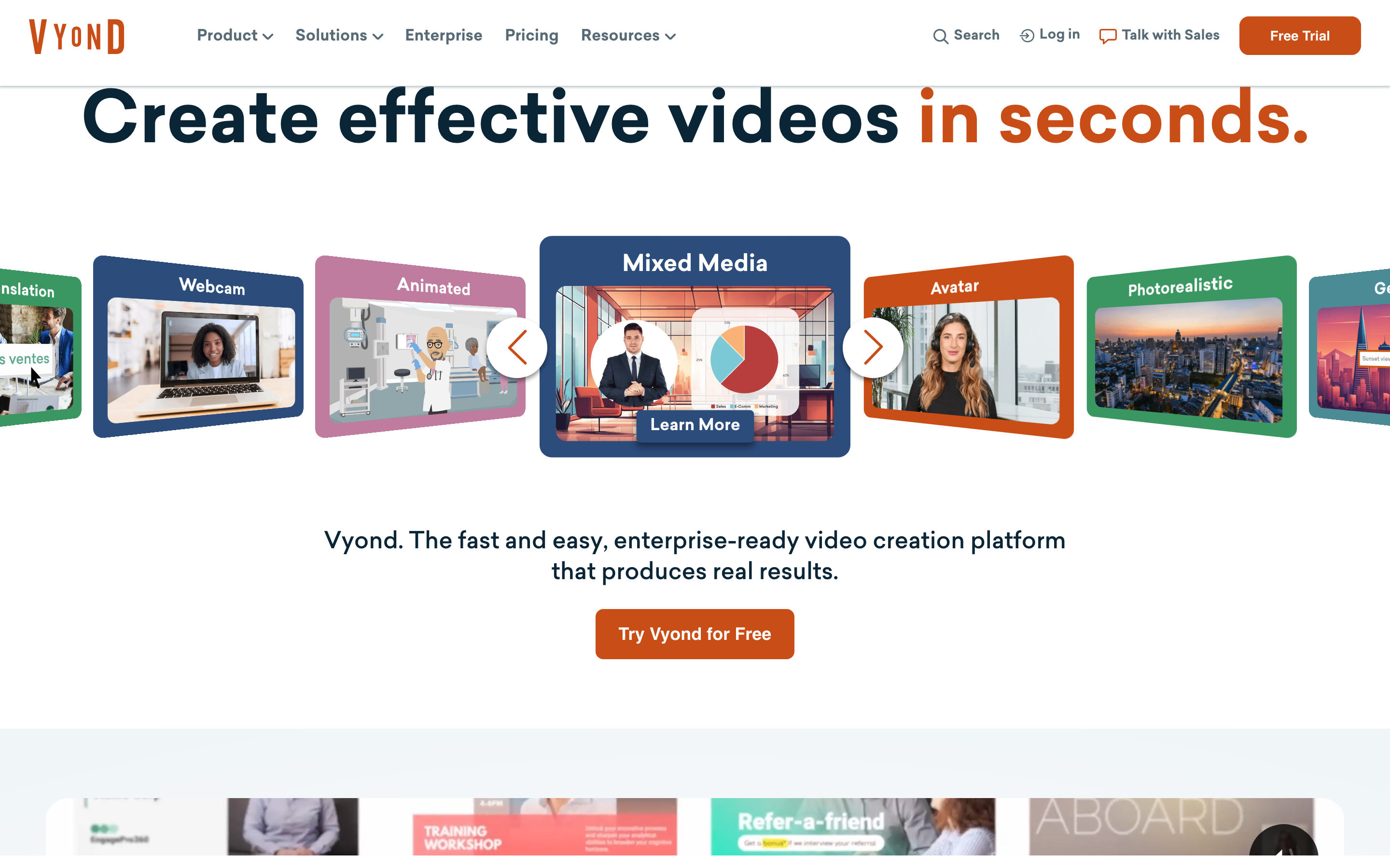 Vyond screenshot