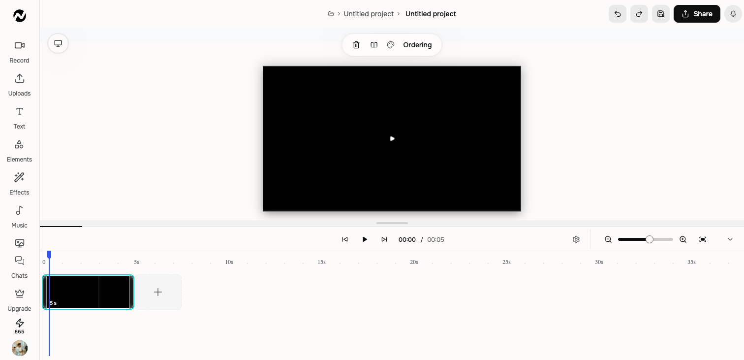 The full ngram editor with canvas, media panels, page controls, and timeline