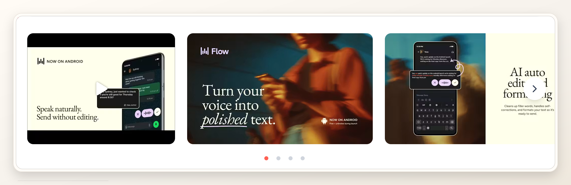 Product Hunt gallery area showing the video placement used after the YouTube upload step.