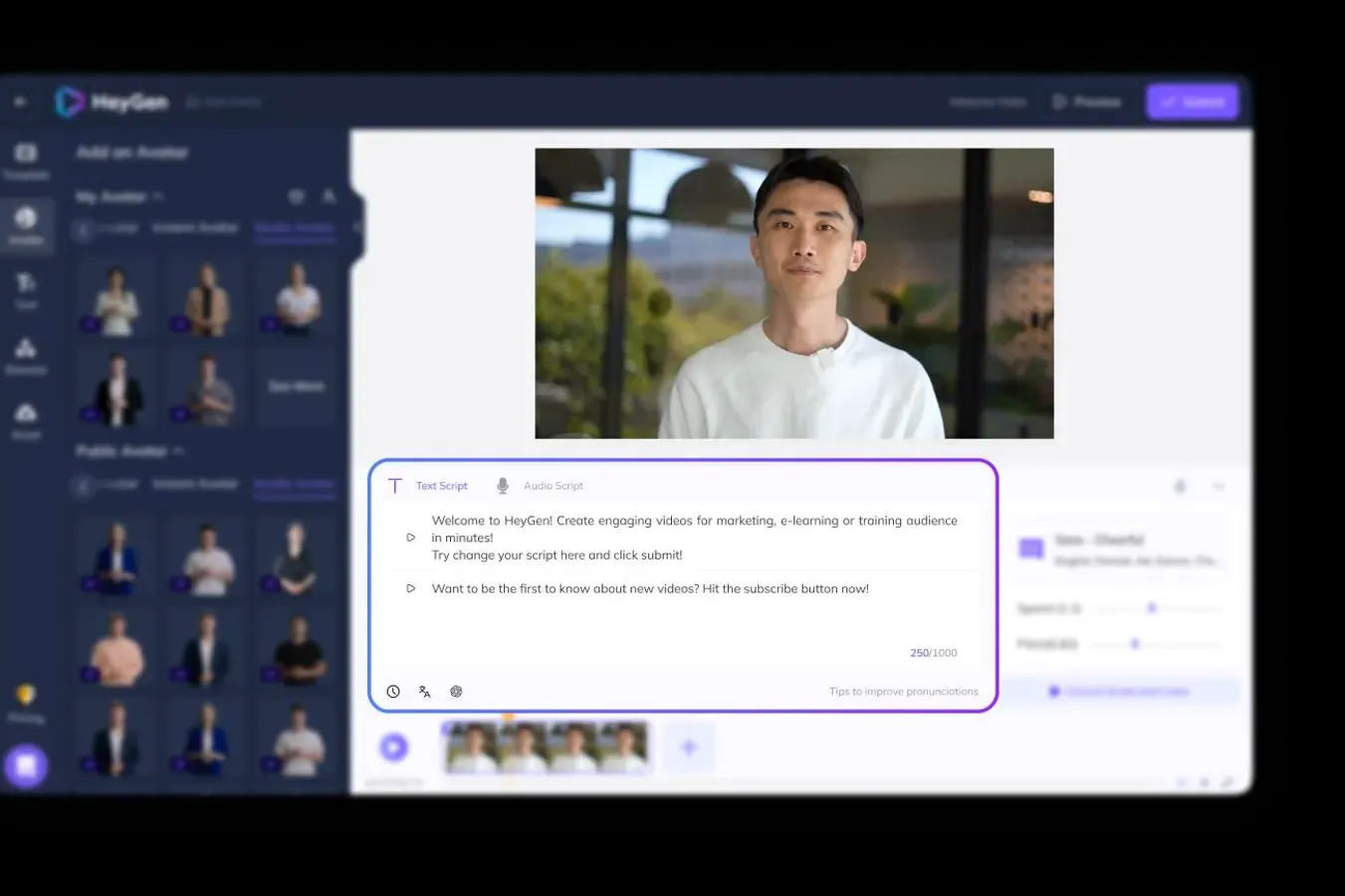 HeyGen screenshot