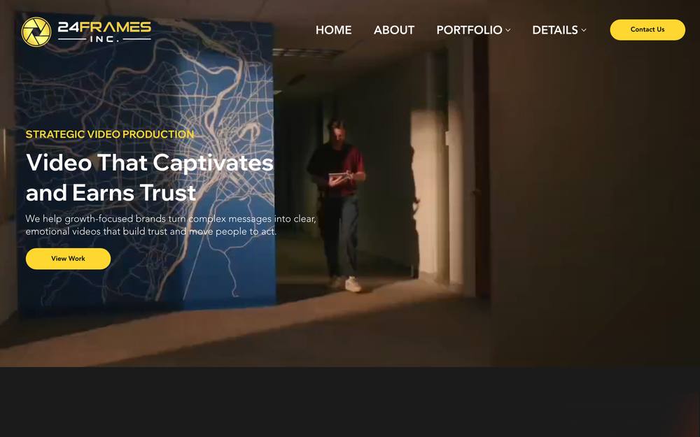 24Frames, Inc. website preview