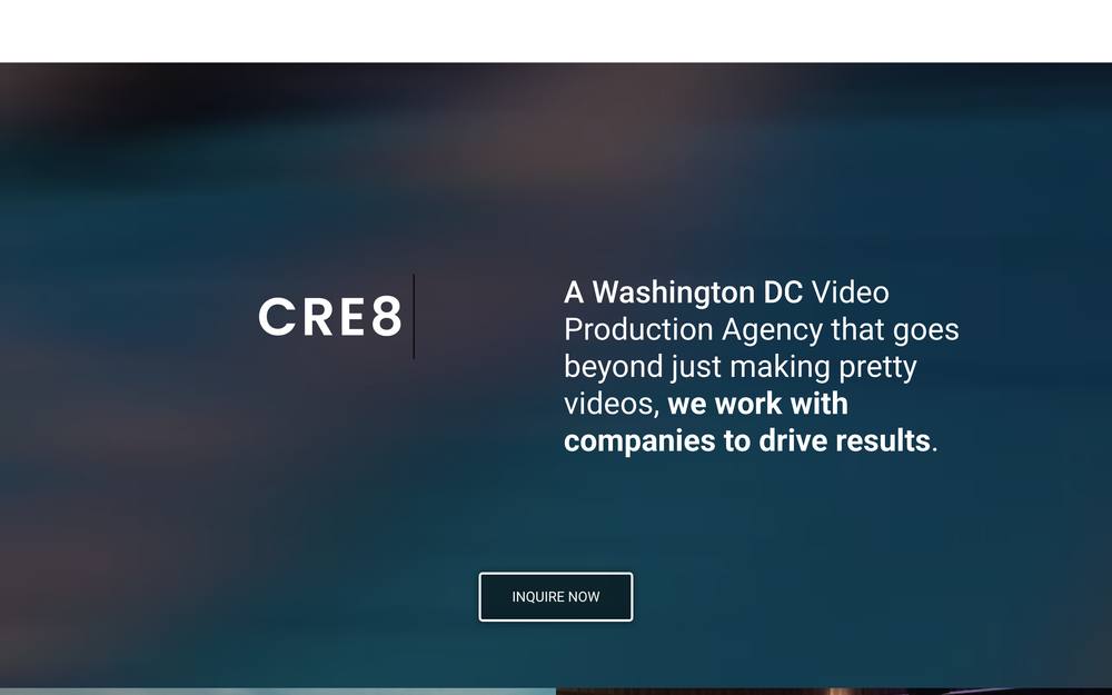 8 Media Group website preview