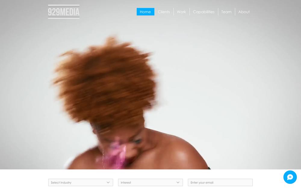 929Media website preview