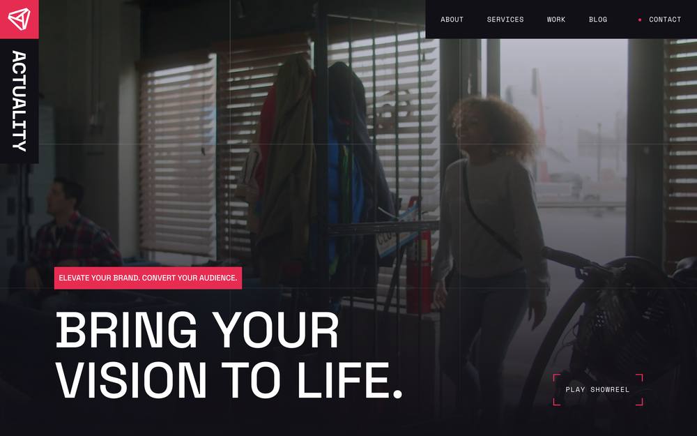 Actuality Media website preview