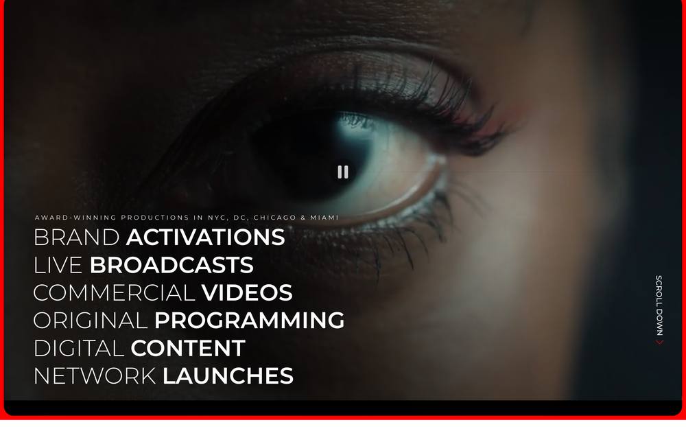 All Access Media website preview
