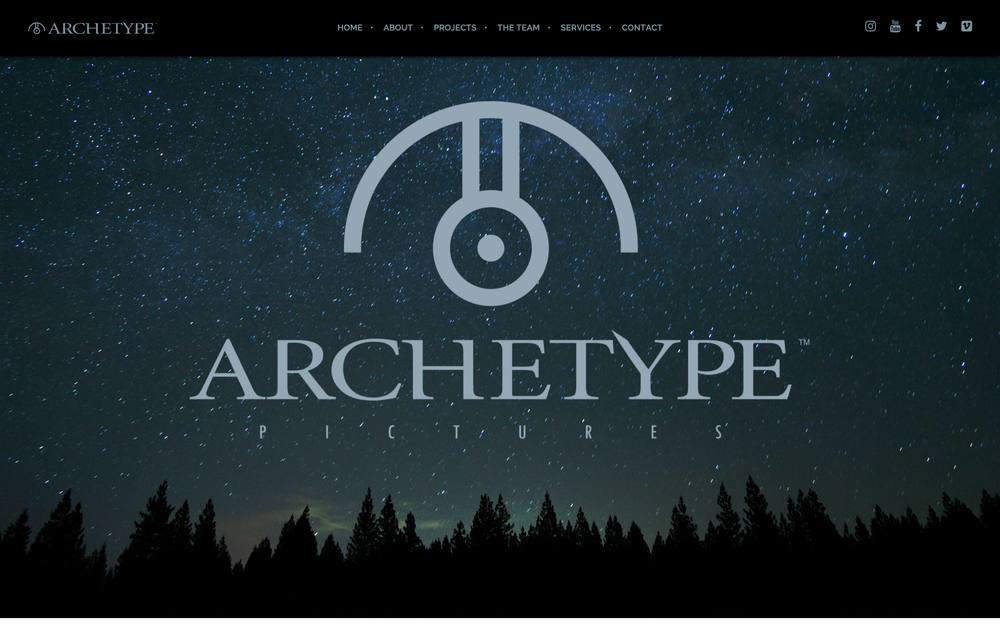 Archetype Pictures website preview