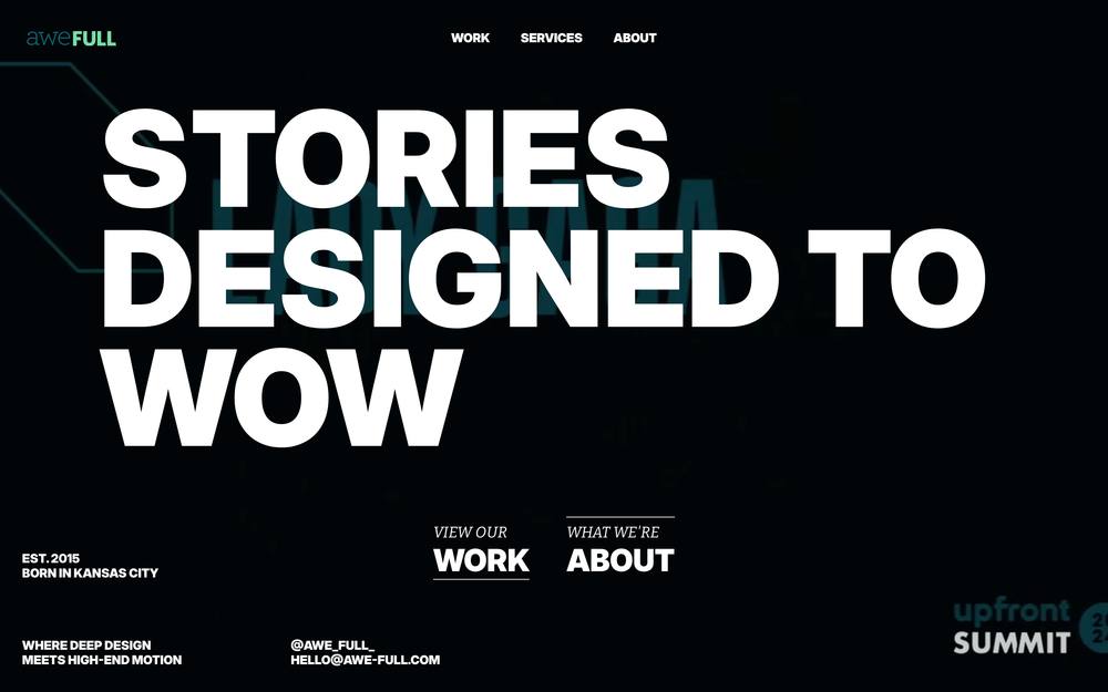 Awe Full website preview