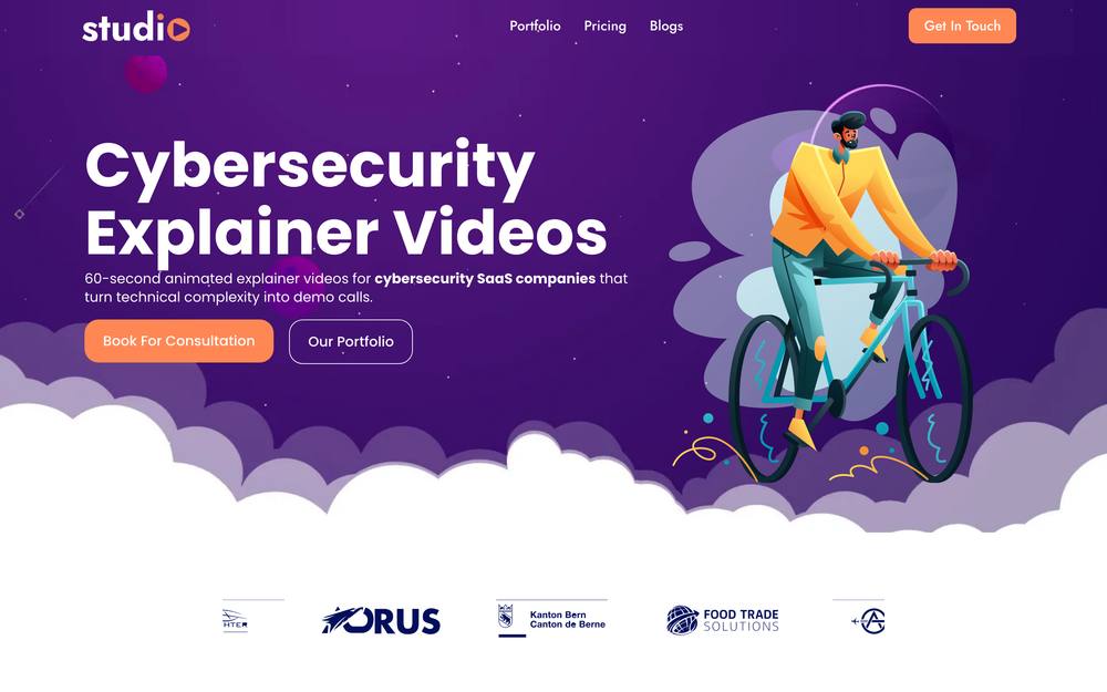 Ayeans Studio website preview