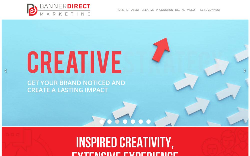 BannerDirect website preview