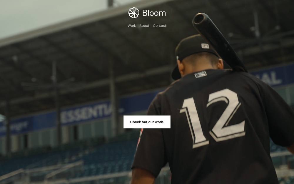Bloom website preview
