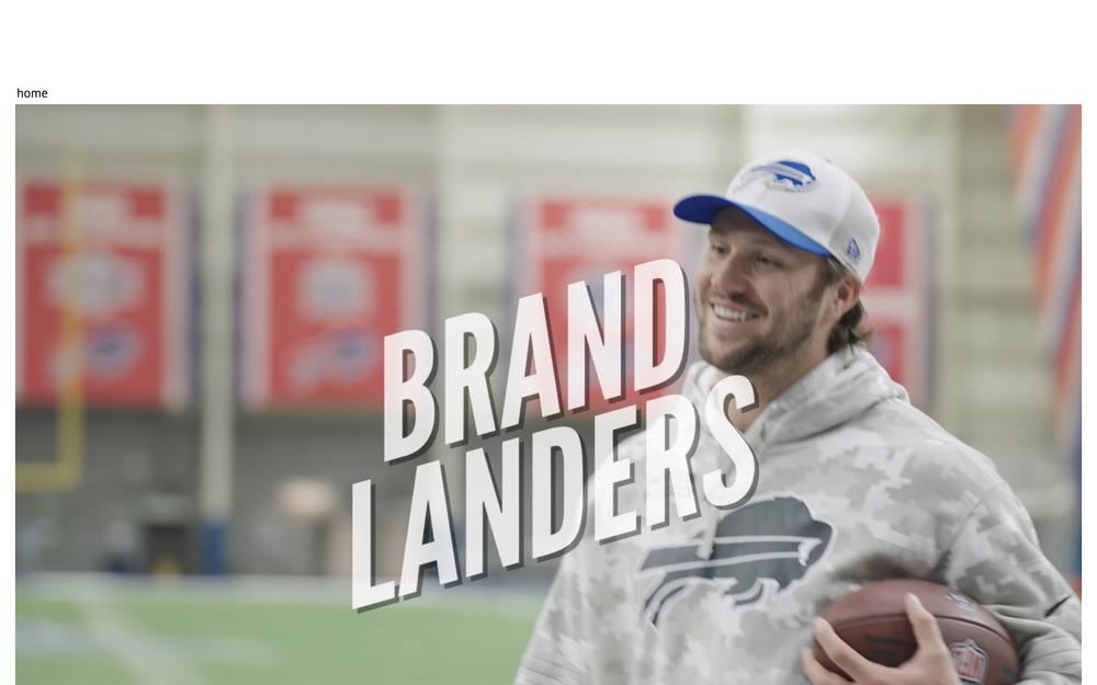 BRAND LANDERS | Creative Video Production website preview
