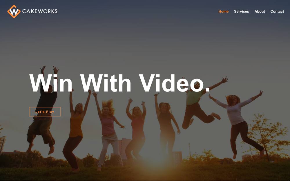 CakeWorks website preview