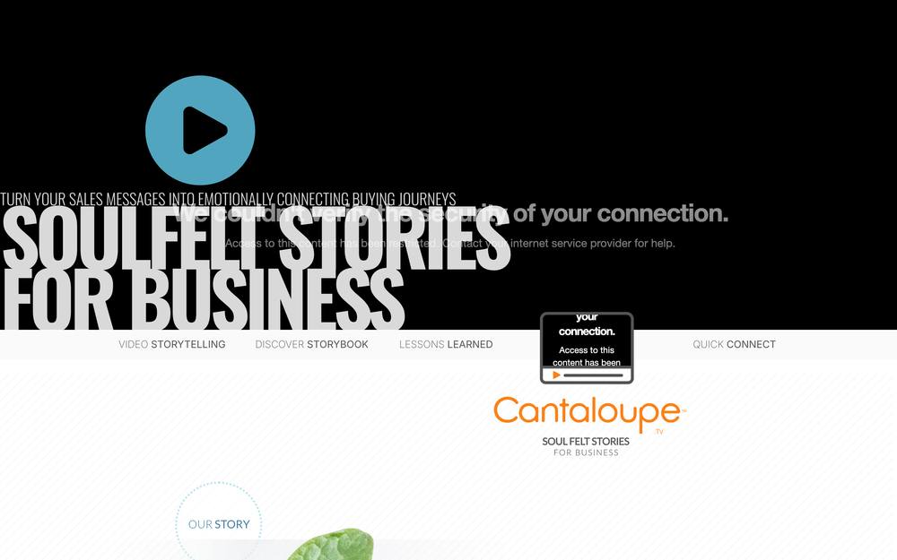 Cantaloupe website preview