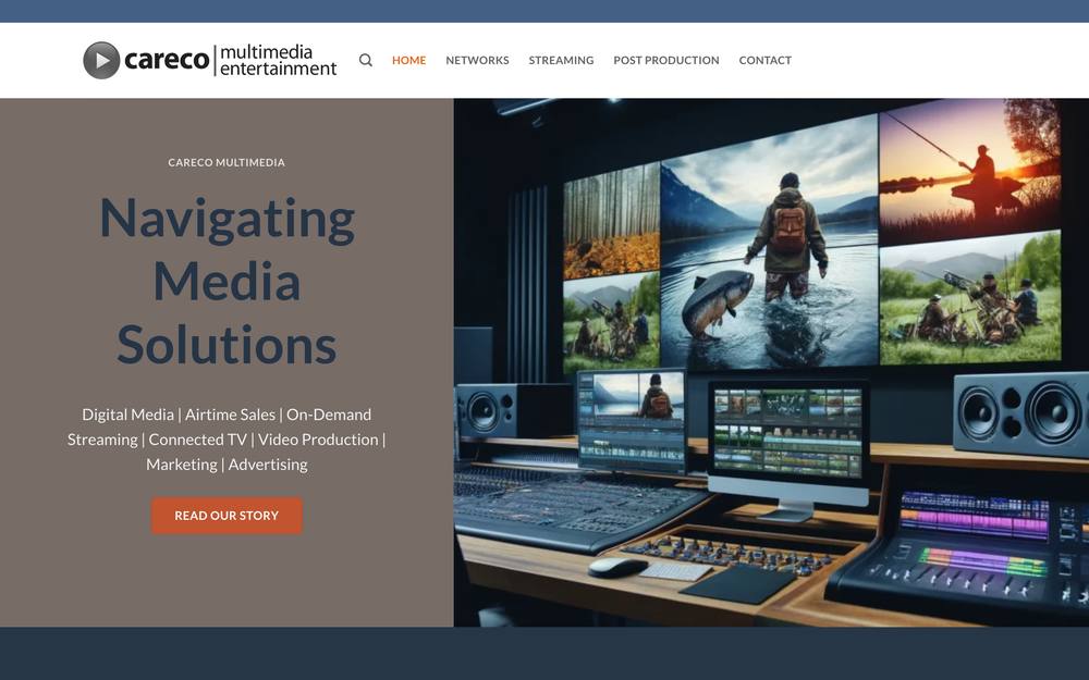 Careco Multimedia Entertainment LLC. website preview