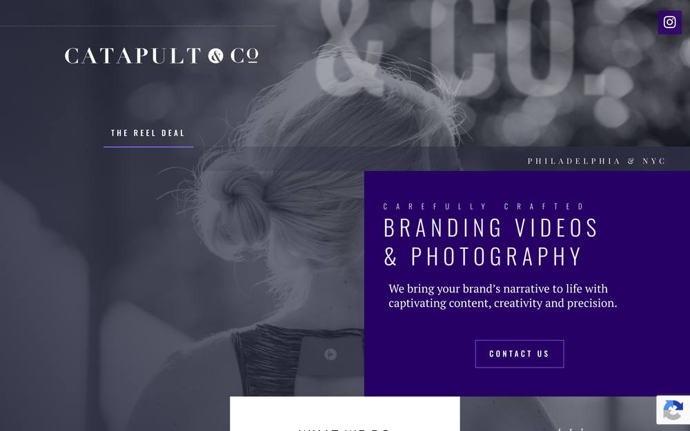 Catapult & Co. website preview