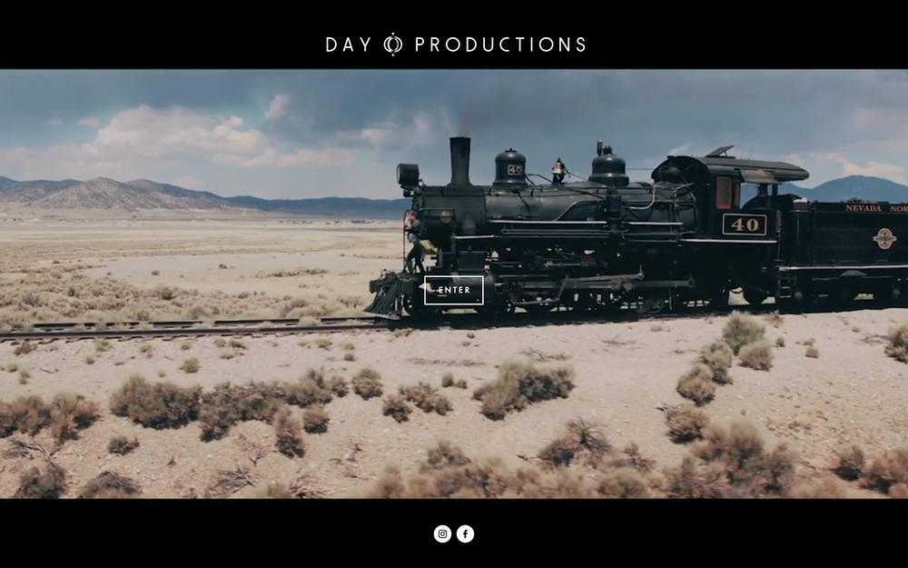 Day O Productions website preview