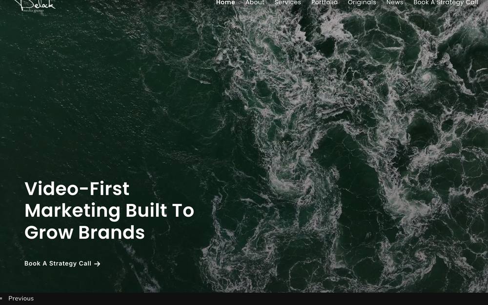 Delack Media Group website preview
