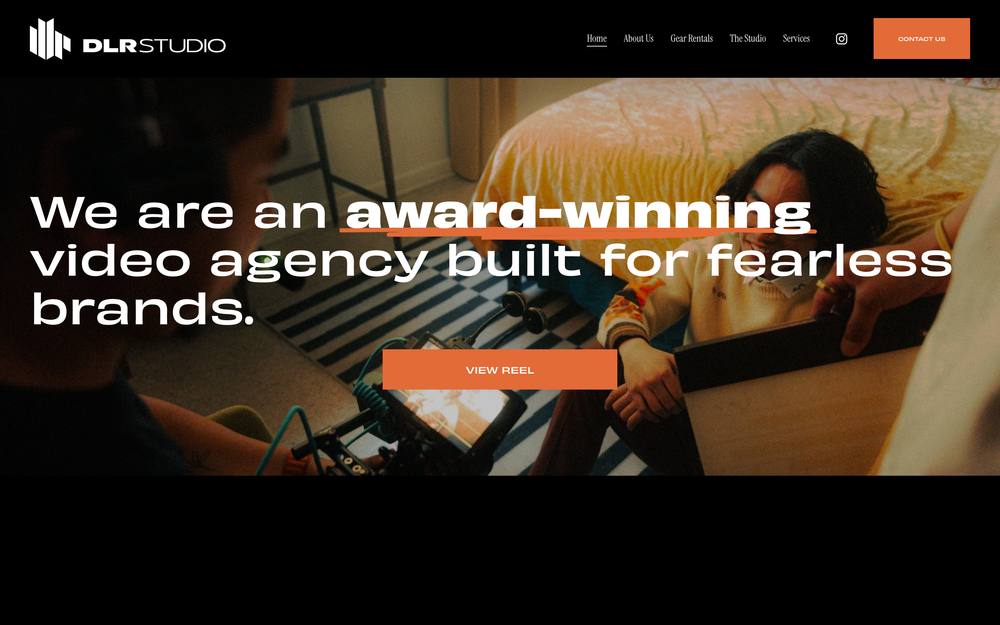 DLR.STUDIO website preview