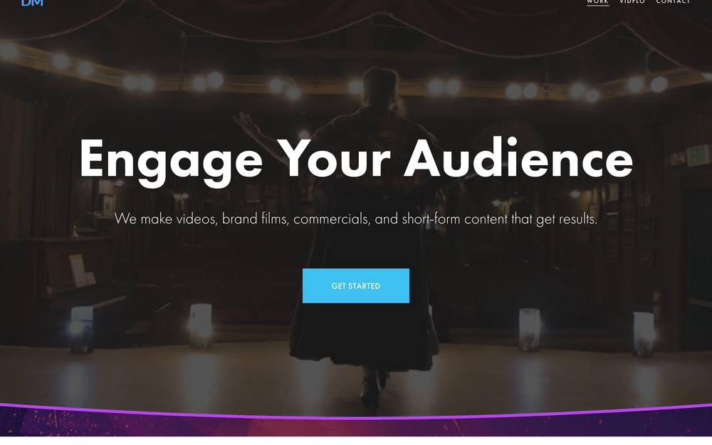 Dovos Media website preview