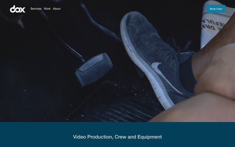 Dox website preview