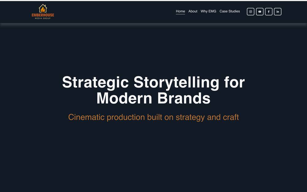 Emberhouse Media Group, LLC website preview