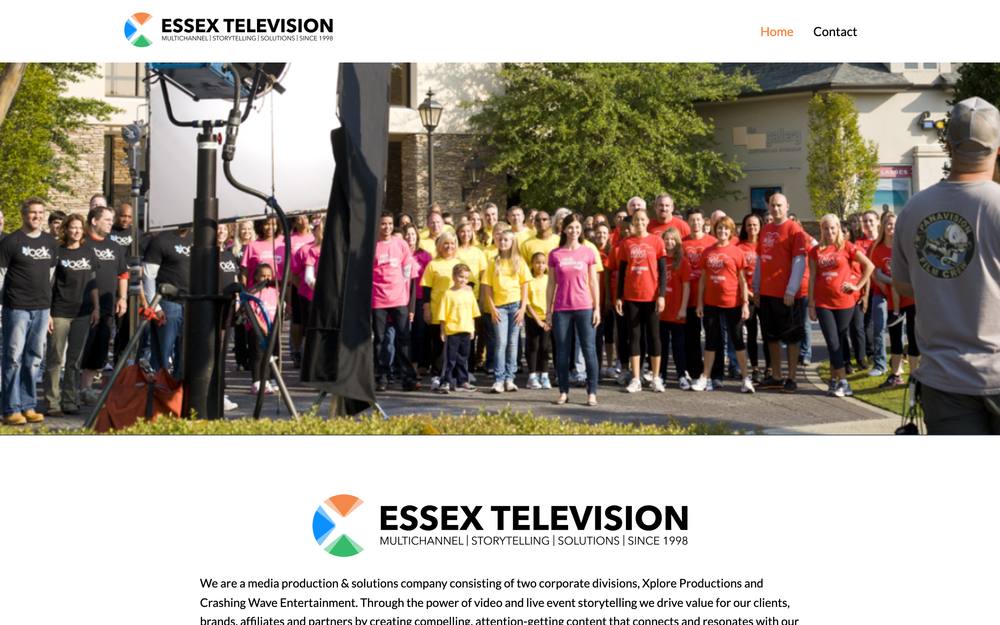 Essex Television Group, Inc. website preview