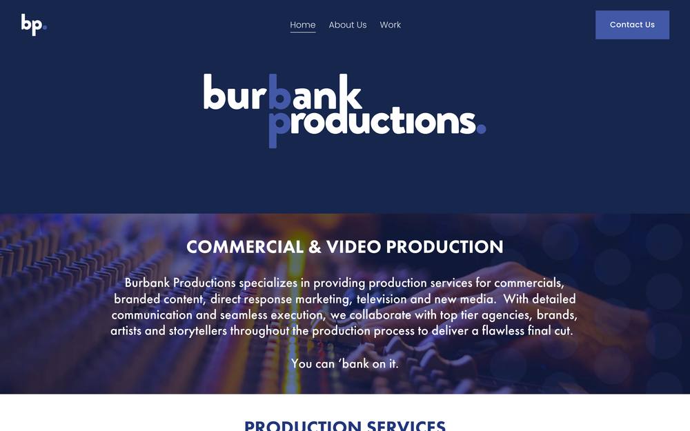 Fit and Finish Visual Effects website preview