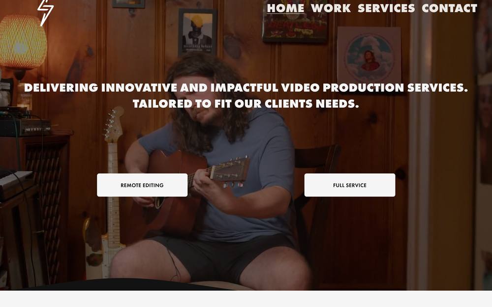 Godbolt Productions website preview