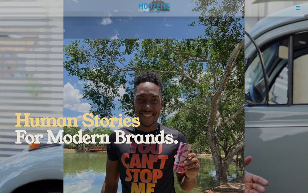 Hoozens website preview