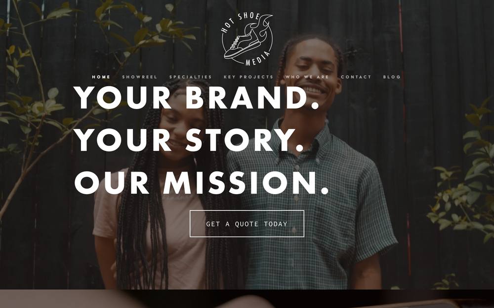Hot Shoe Media website preview