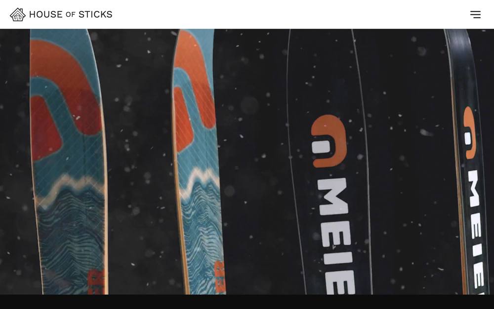 House of Sticks website preview
