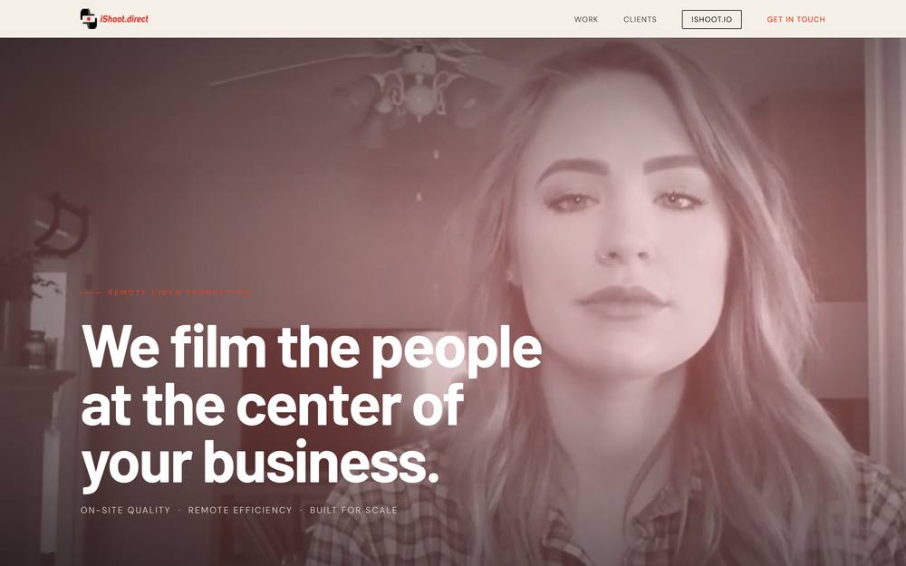 iShoot.direct LLC website preview