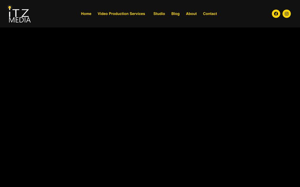 iTZ Media website preview