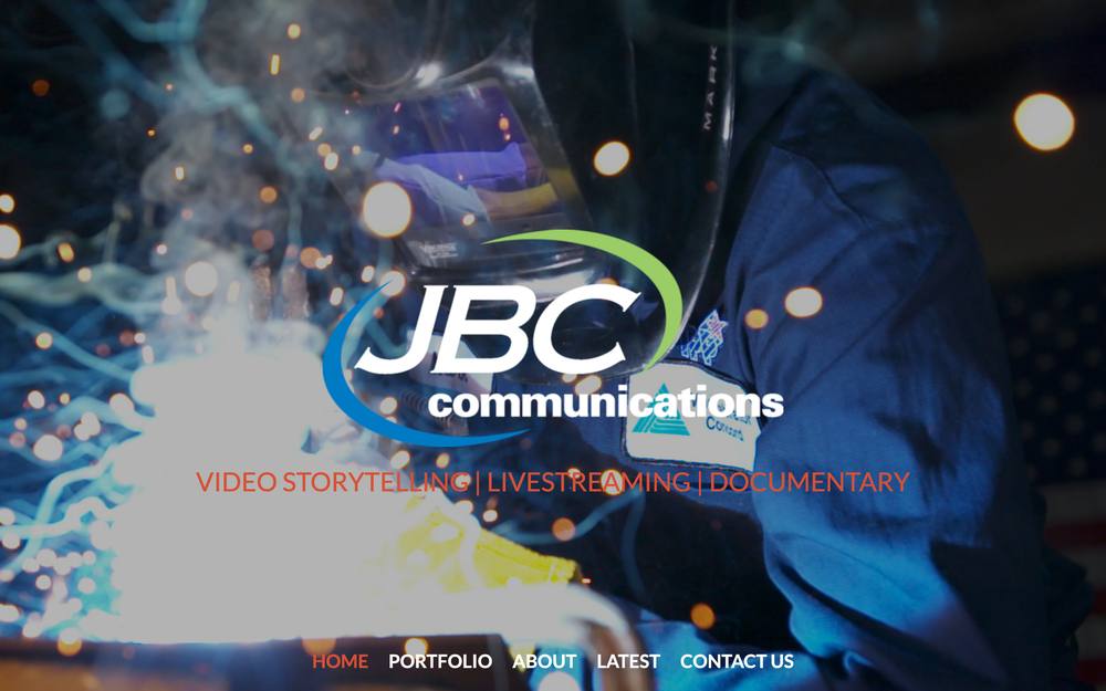 JBC Communications website preview