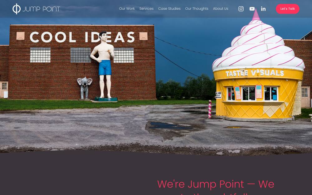 Jump Point website preview