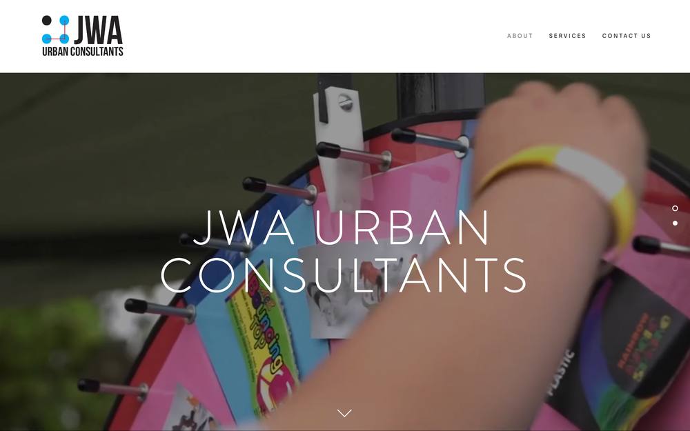 JWA URBAN CONSULTANTS, INC. website preview