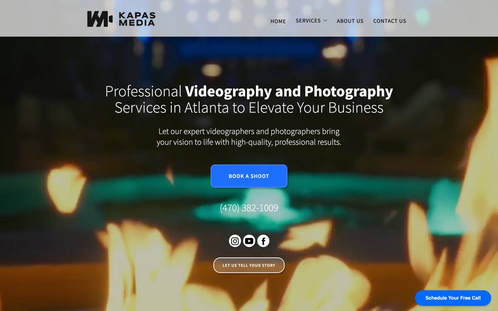 Kapas Media LLC website preview