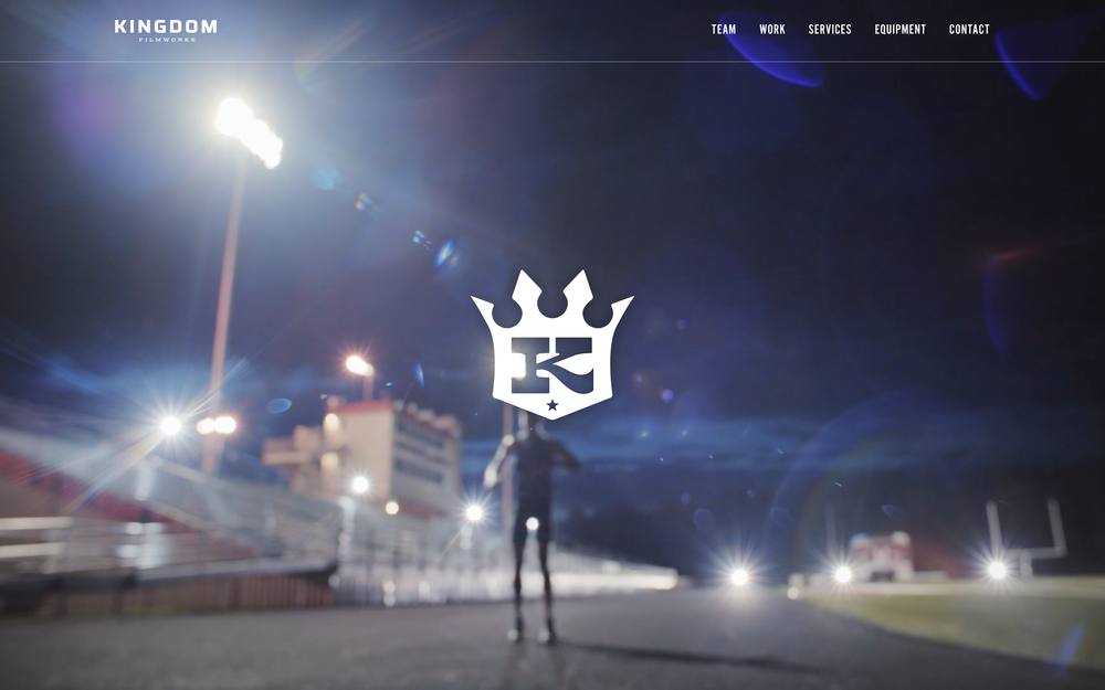 Kingdom Filmworks website preview