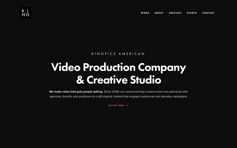 Kinopicz American website preview