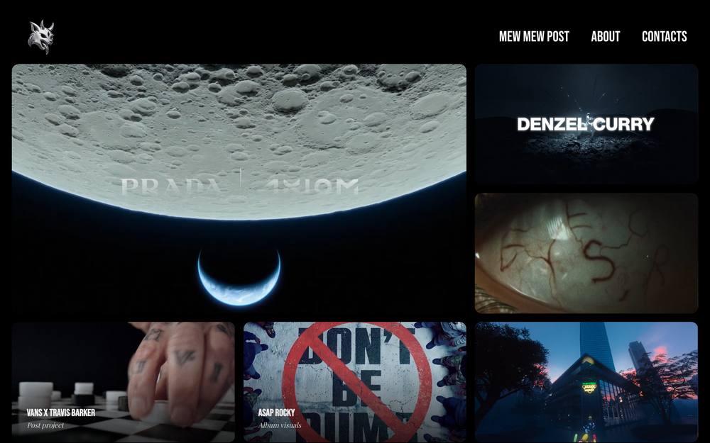 Koshka Neon Films website preview