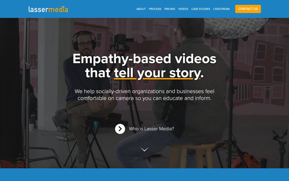 Lasser Media website preview